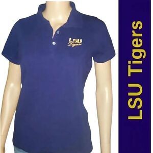 Antigua LSU Polo style shirt